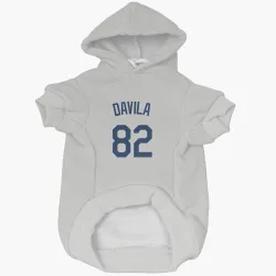 Seattle Mariners Nick Davila Gray Pet Hoodie for Dog & Cat