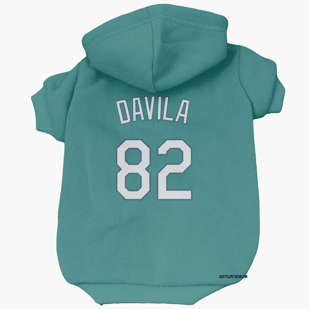 Seattle Mariners Nick Davila Green Pet Hoodie for Dog & Cat