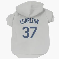 Seattle Mariners Norm Charlton Gray Pet Hoodie for Dog & Cat