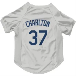 Seattle Mariners Norm Charlton Gray Pet Jersey for Dog & Cat