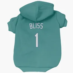 Seattle Mariners Ryan Bliss Green Pet Hoodie for Dog & Cat