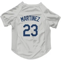 Seattle Mariners Tino Martinez Gray Pet Jersey for Dog & Cat