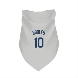 Seattle Mariners Victor Robles Gray Pet Bandana for Dog & Cat